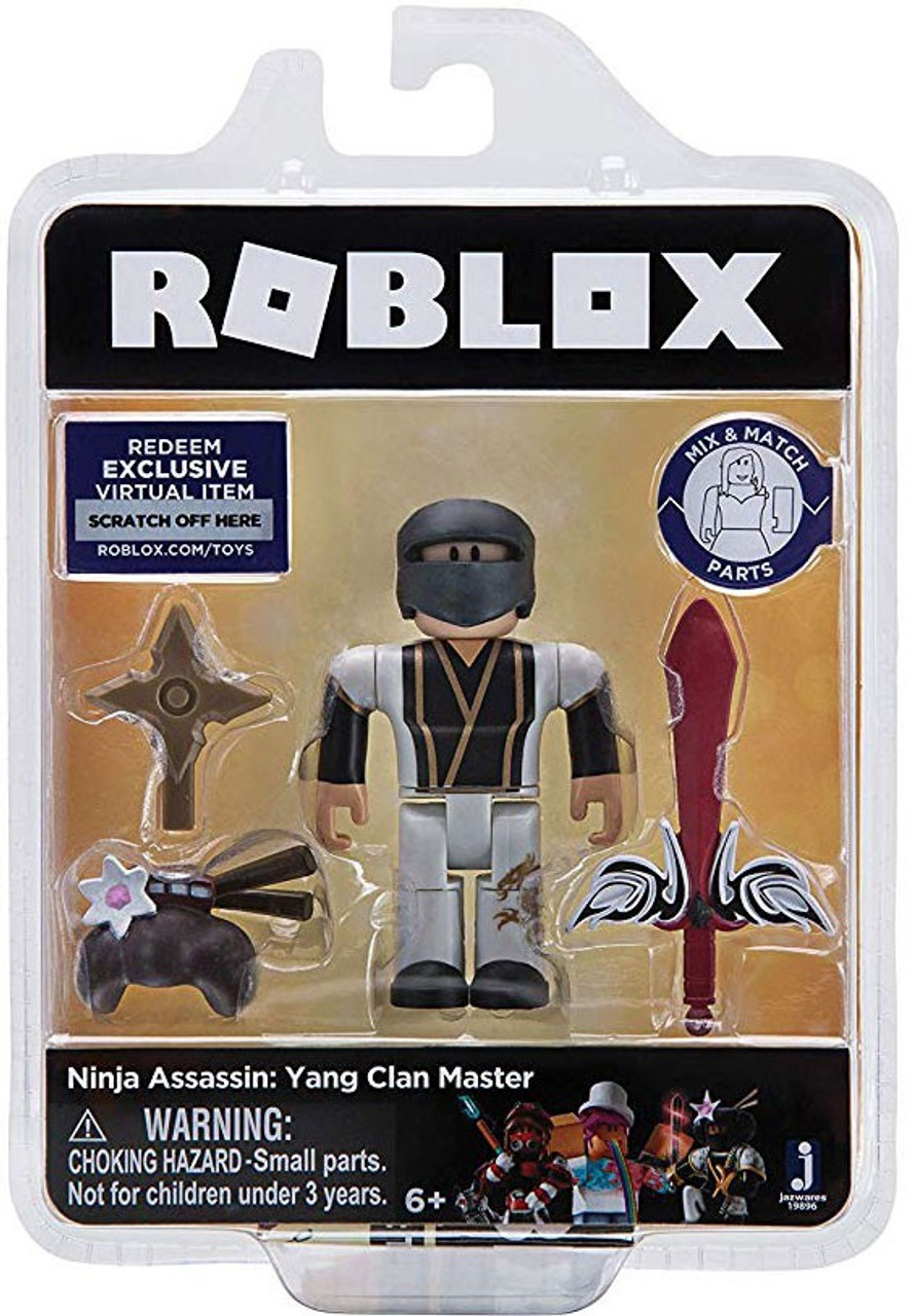 Roblox Ninja Assassin Yang Clan Master 3 Action Figure Jazwares Toywiz - codes for roblox ninja warrior rising