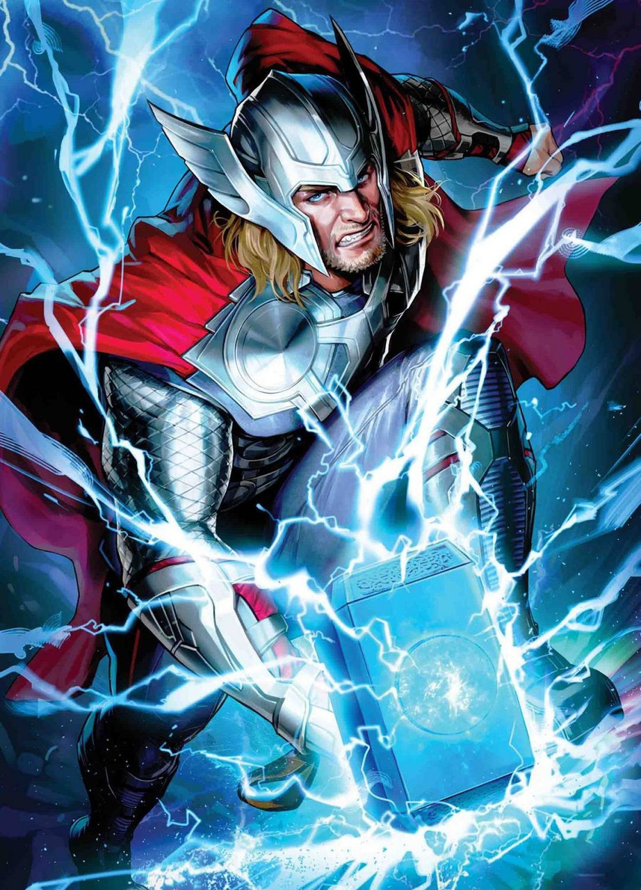 Marvel Comics Thor Comic Book 6 Marvel Battle Lines Variant - ToyWiz