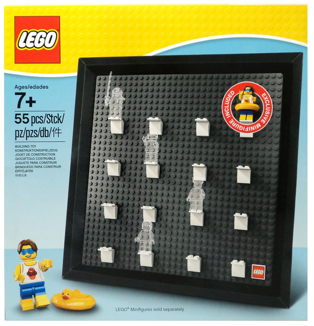 framed lego minifigures