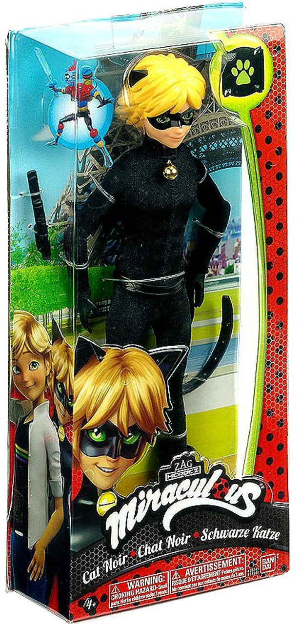 Zag Heroez Miraculous Tales Of Ladybug Cat Noir Cat Noir 10 Inch Doll