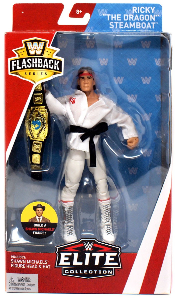 WWE Wrestling Elite Collection Flashback Ricky The Dragon Steamboat