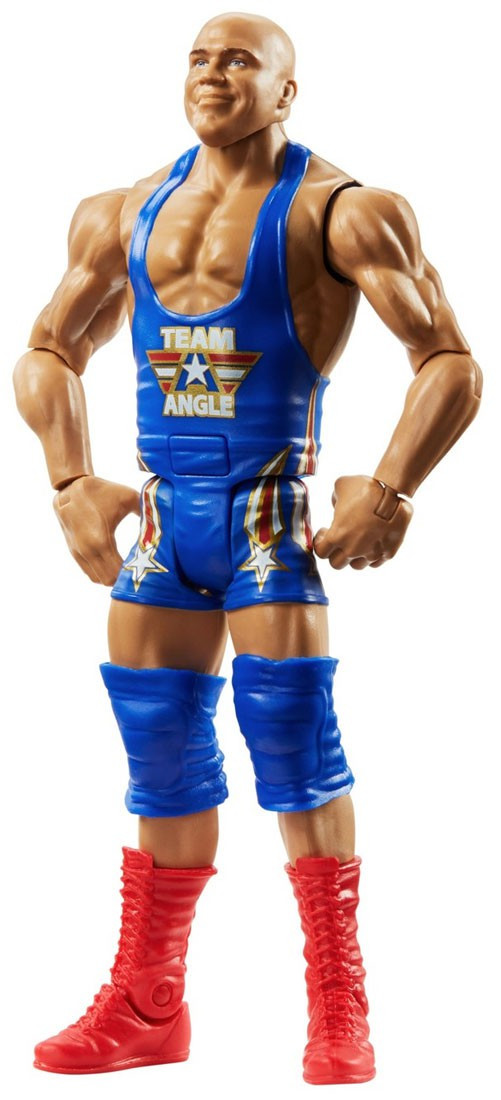 WWE Wrestling Sound Slammers Kurt Angle 6 Action Figure Mattel Toys