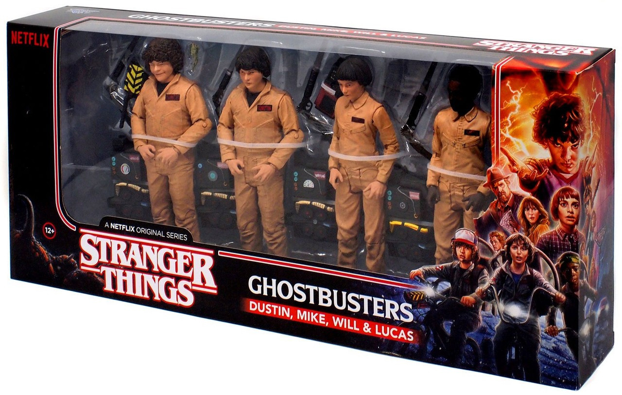 stranger things ghostbusters figures