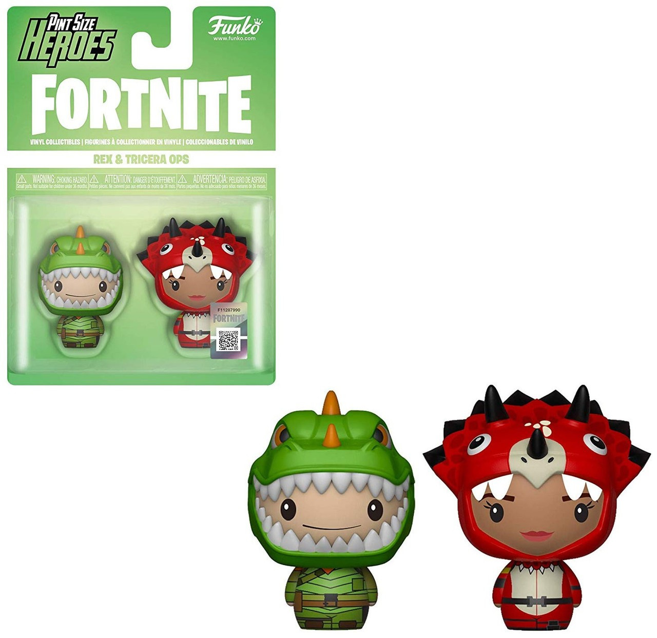 Funko Fortnite Pint Size Heroes Rex Tricera Ops Vinyl Figure 2 Pack - funko fortnite pint size heroes rex tricera ops vinyl figure 2 pack toywiz