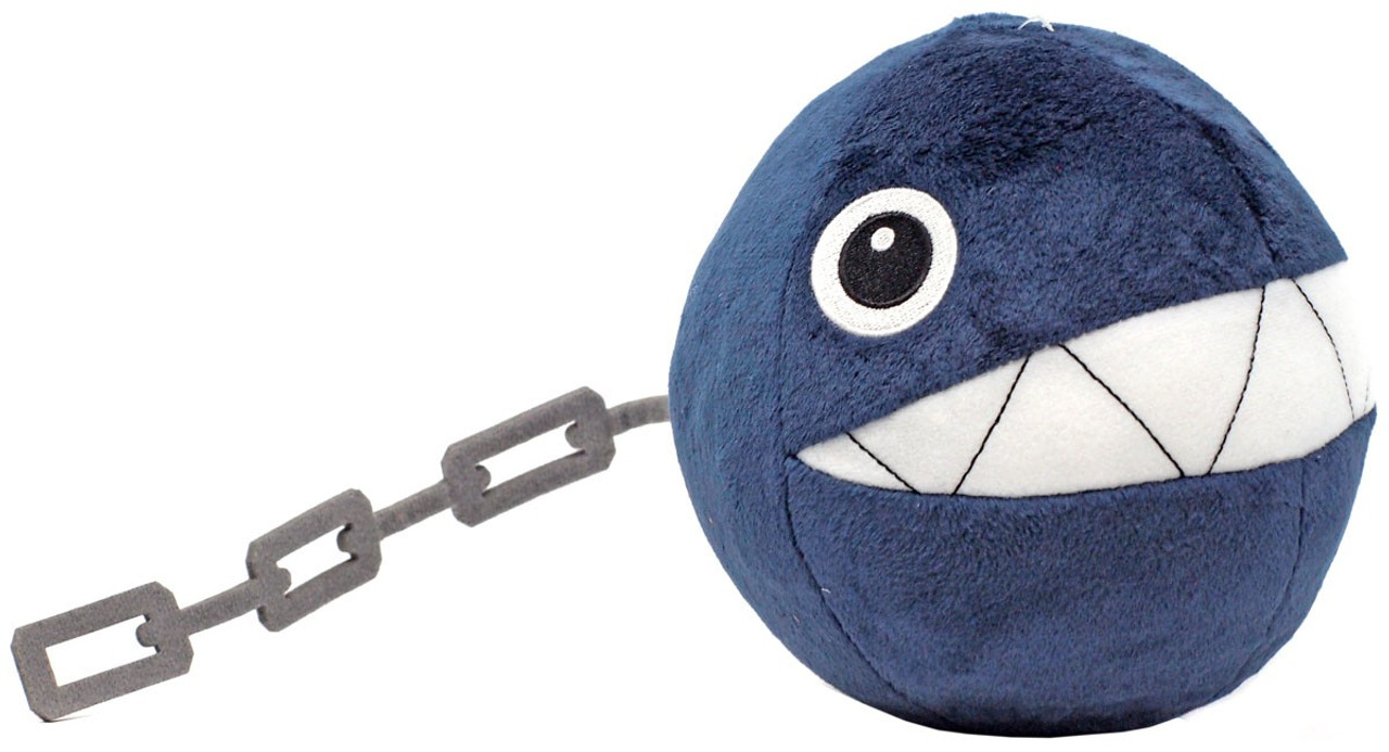 super mario chain chomp plush