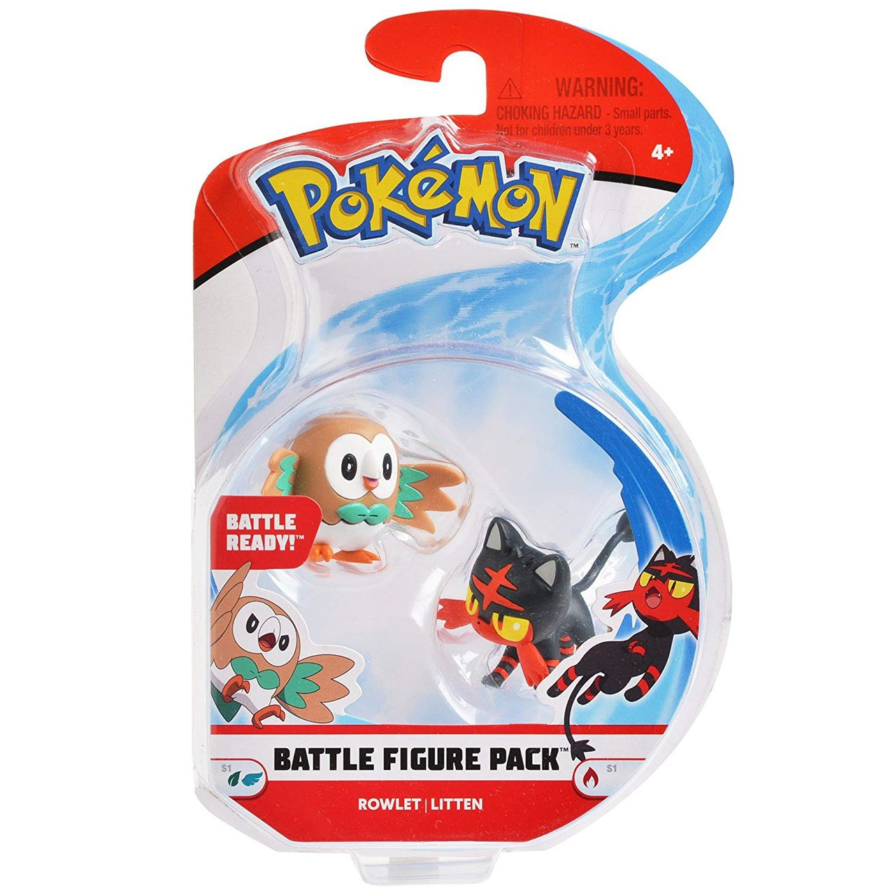 pokemon litten evolution figure pack