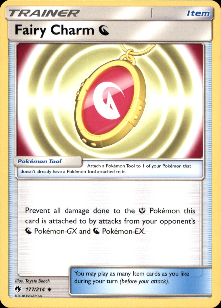 fairy charm pokemon card Guard (Fairy)  PokeGuard Item Rarity Fairy Charm F #176 Prices