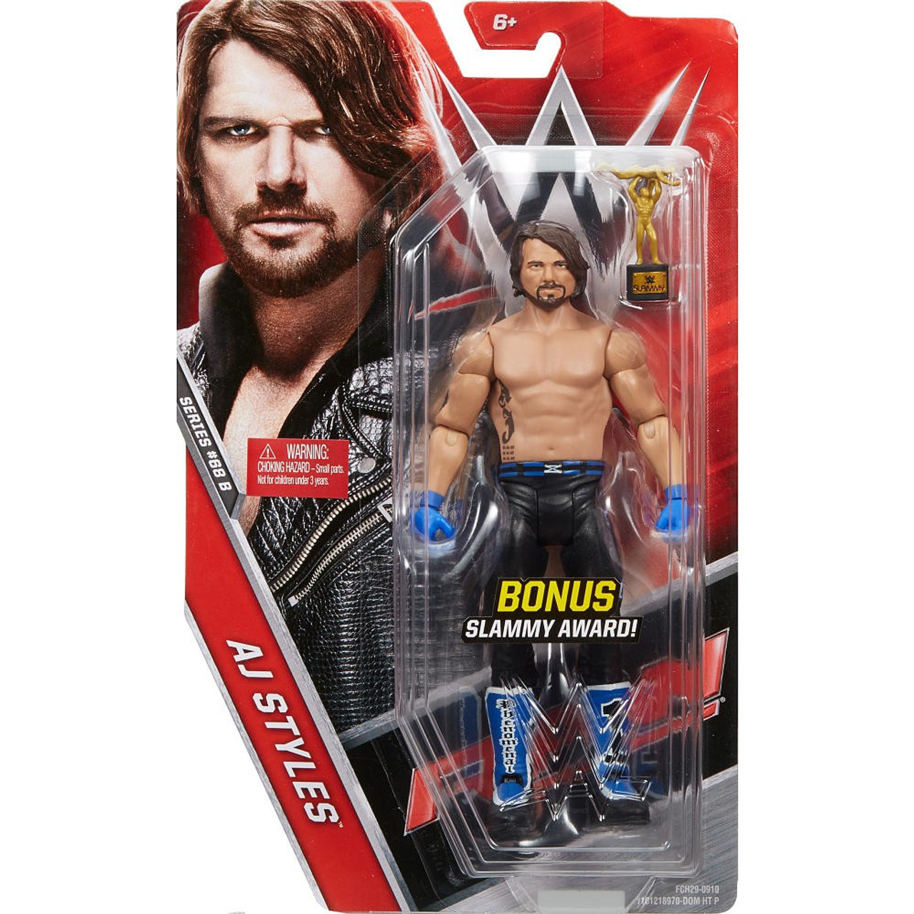 aj styles wrestler toy