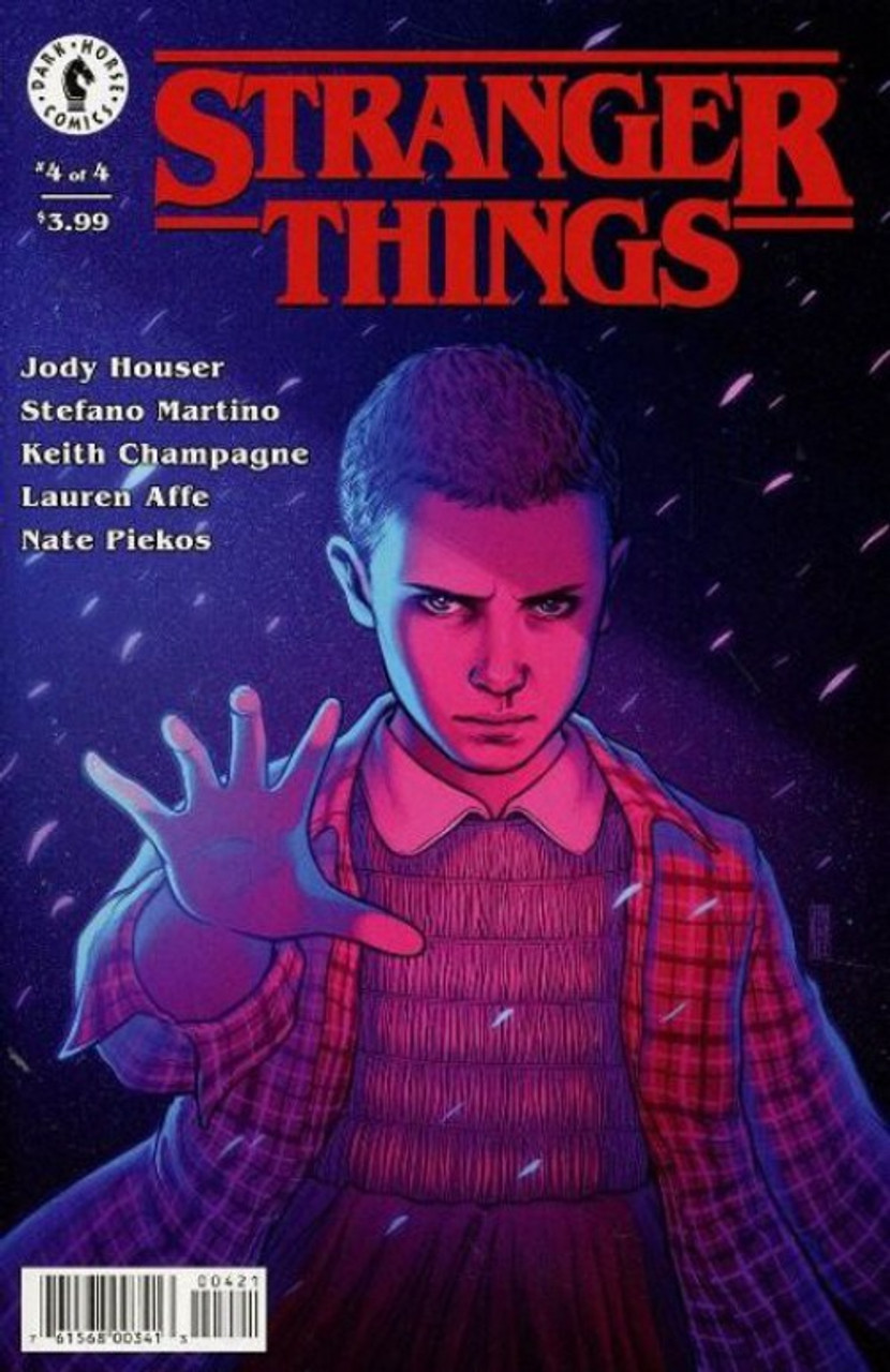 Dark Horse Stranger Things Comic Book 4 Jen Bartel Variant Cover