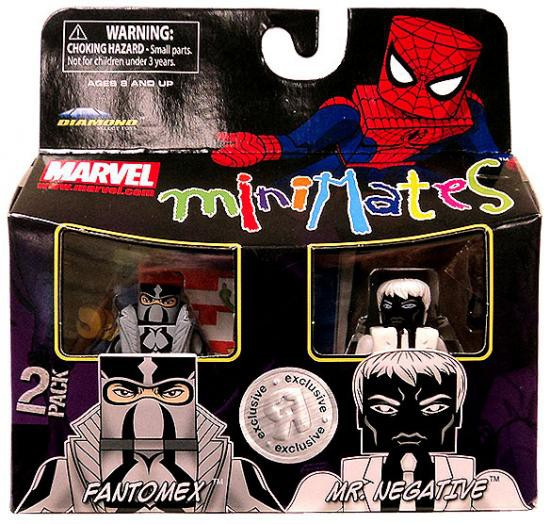 Marvel Universe Minimates Exclusives Fantomex Mr. Negative