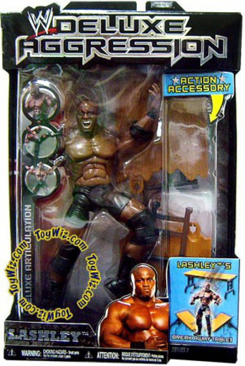 WWE Wrestling Deluxe Aggression Series 3 Bobby Lashley Action