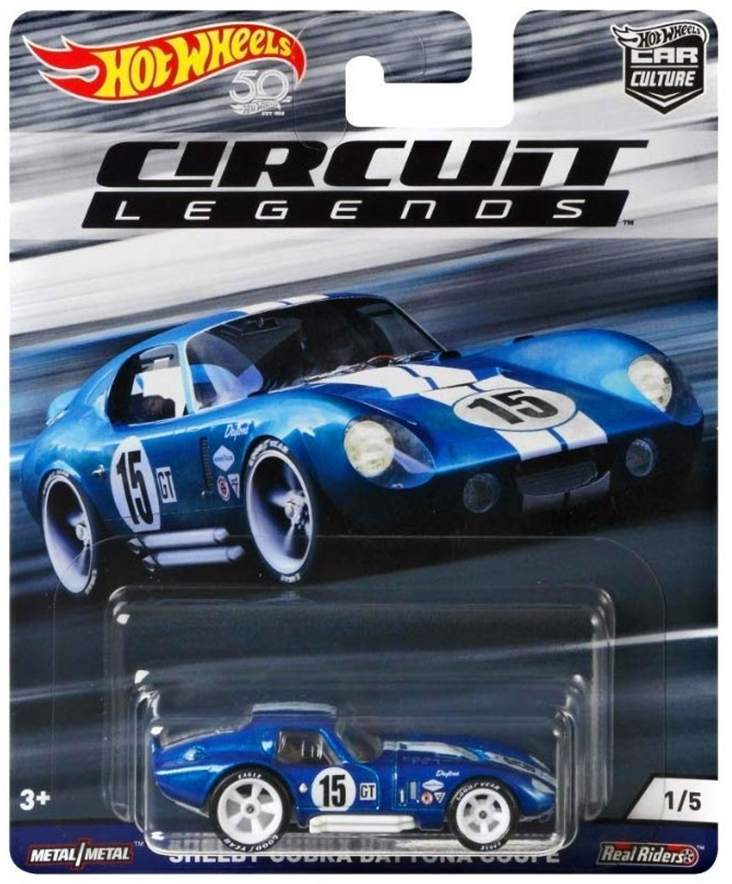 Hot Wheels Circuit Legends Shelby Cobra Daytona Coupe Diecast Car 15 Mattel Toywiz - nascar 19 daytona roblox