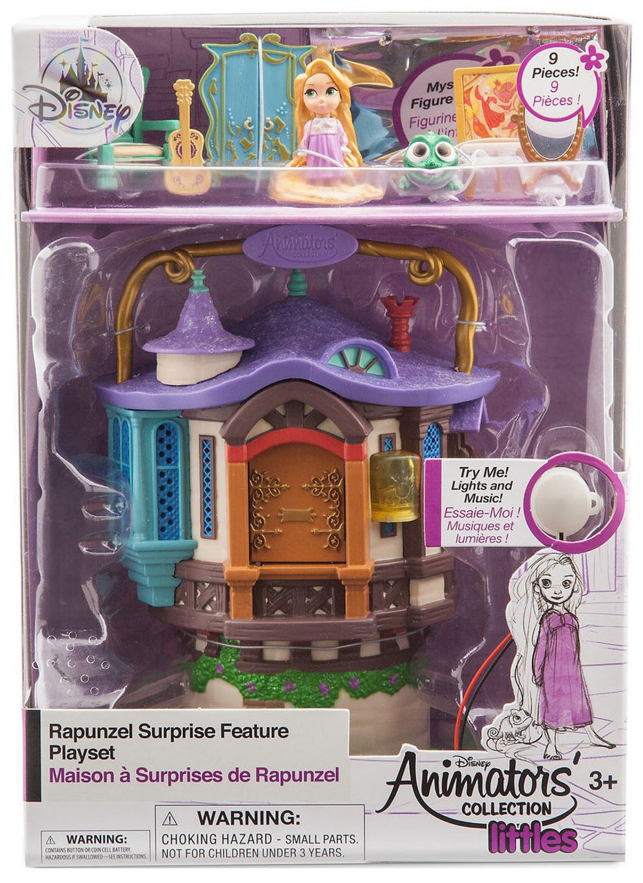 disney rapunzel micro playset