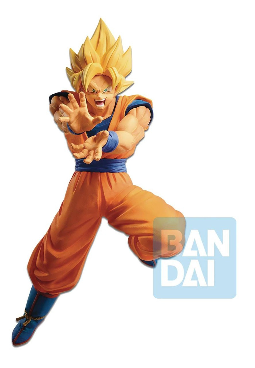 Dragon Ball Fighterz Super Sayian Son Goku Collectible Pvc Figure Banpresto Toywiz - android 21 dragon ball fighterz roblox