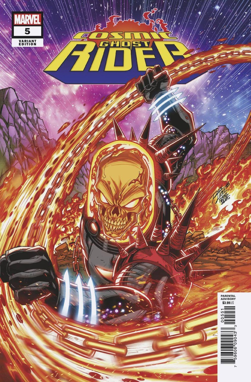 Marvel Comics Cosmic Ghost Rider Comic Book 5 Of 5 Ron Lim Variant 