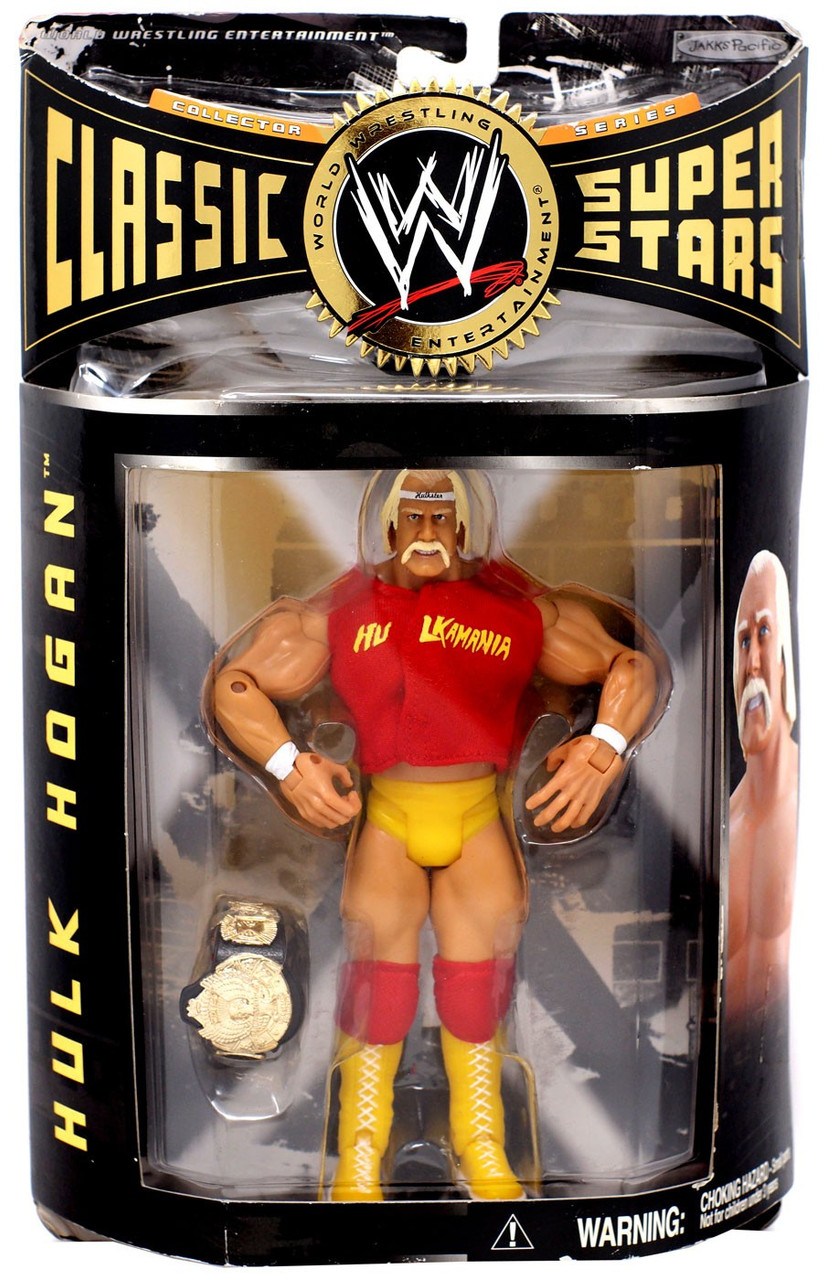WWE Wrestling Classic Series 8 Hulk Hogan Action Figure Jakks
