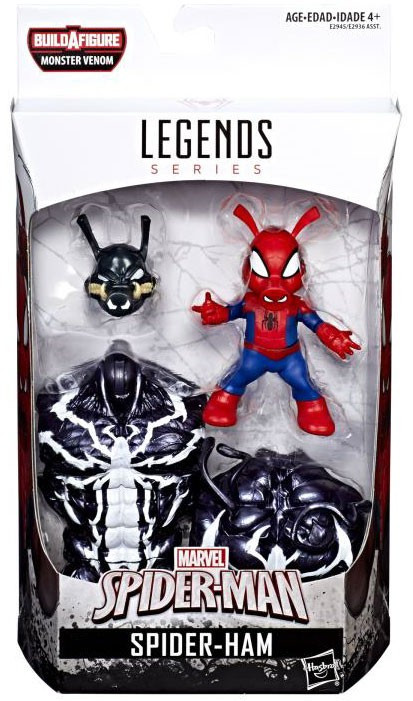 Marvel Legends Monster Venom Series Spider Ham 6 Action Figure Damaged Package Hasbro Toys Toywiz