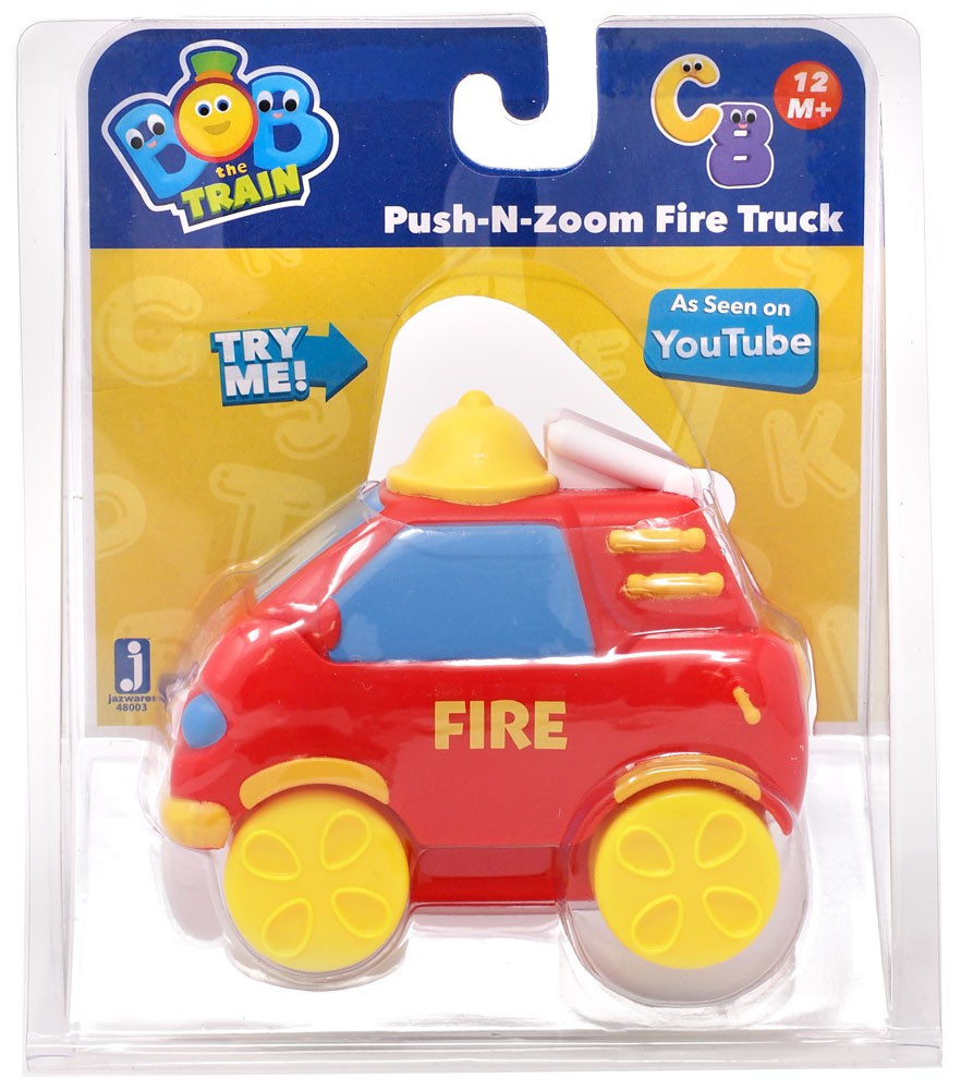Bob The Train Push N Zoom Fire Truck Jazwares Toywiz