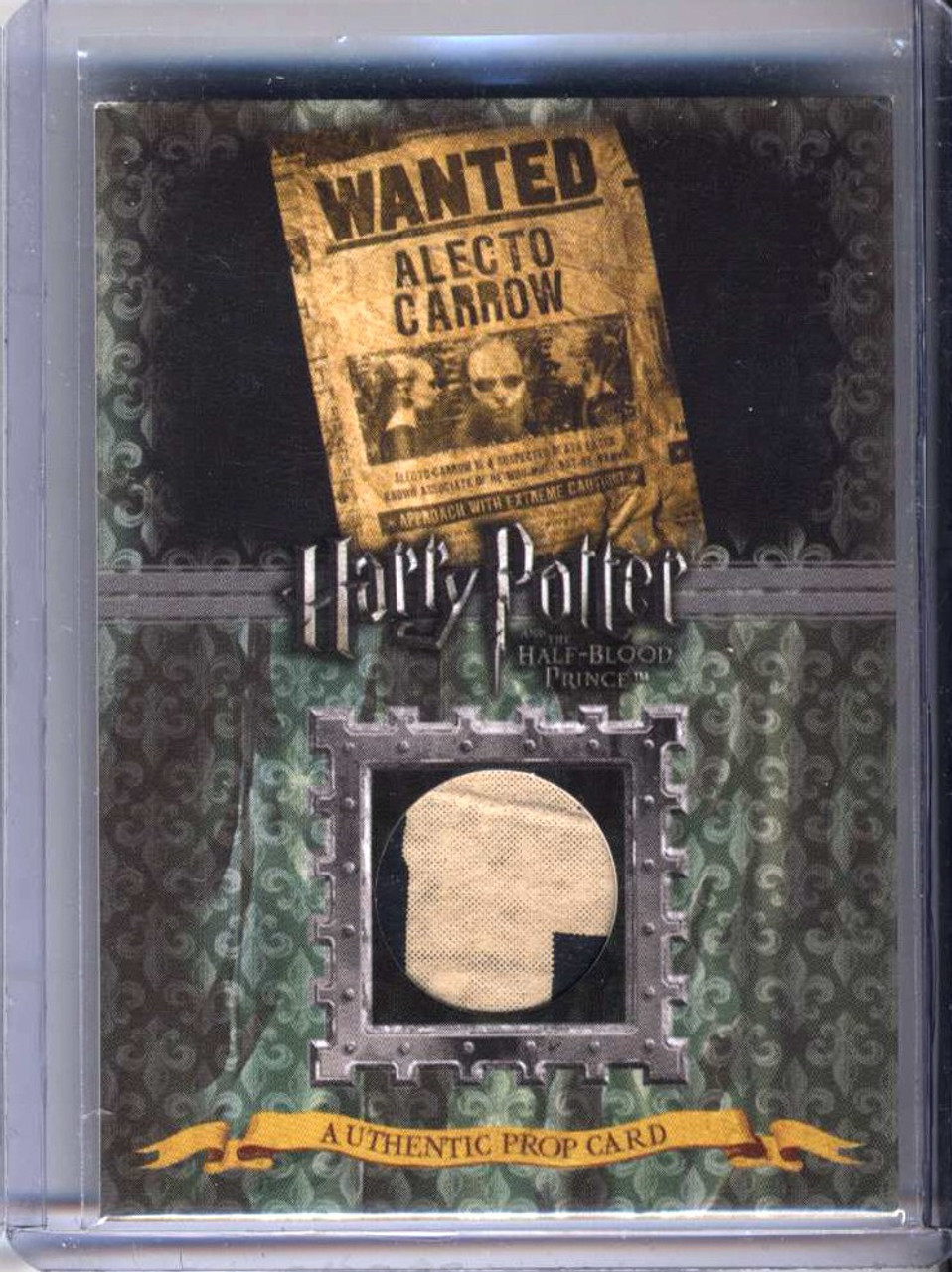 Harry Potter And The Half Blood Prince Alecto Carrow Wanted Poster Authentic Prop Card P12 088240 Artbox Toywiz - shadow mario wanted poster roblox