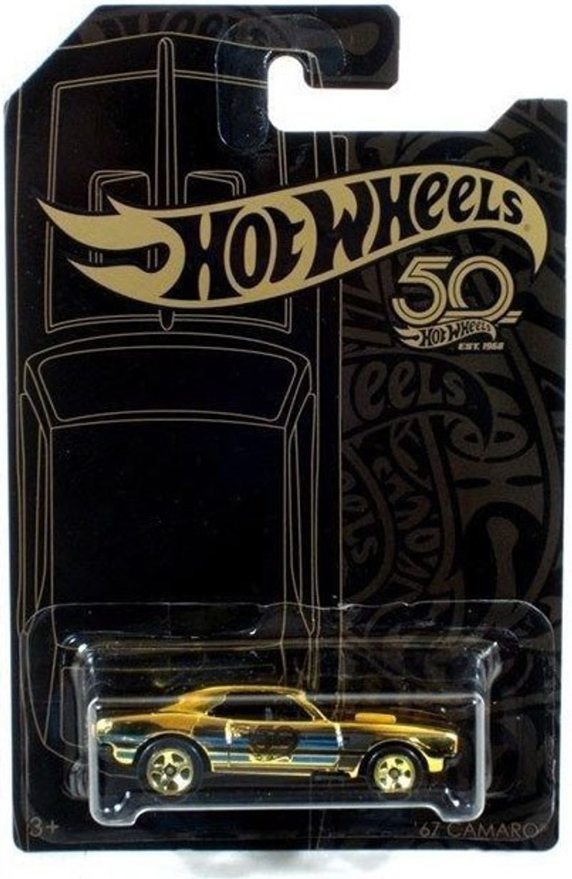 hot wheels 67 camaro gold