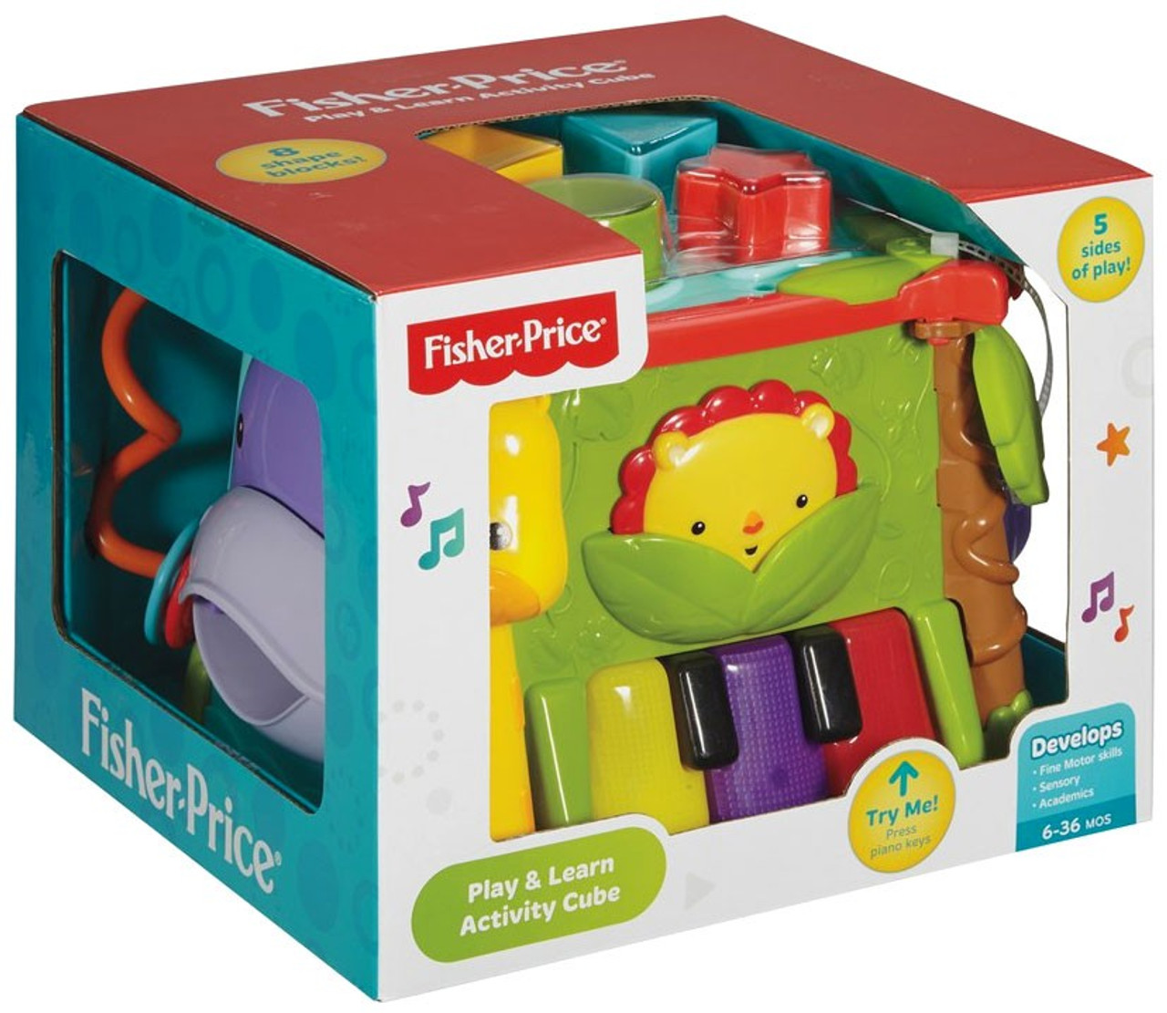 fisher price play and learn activity cube