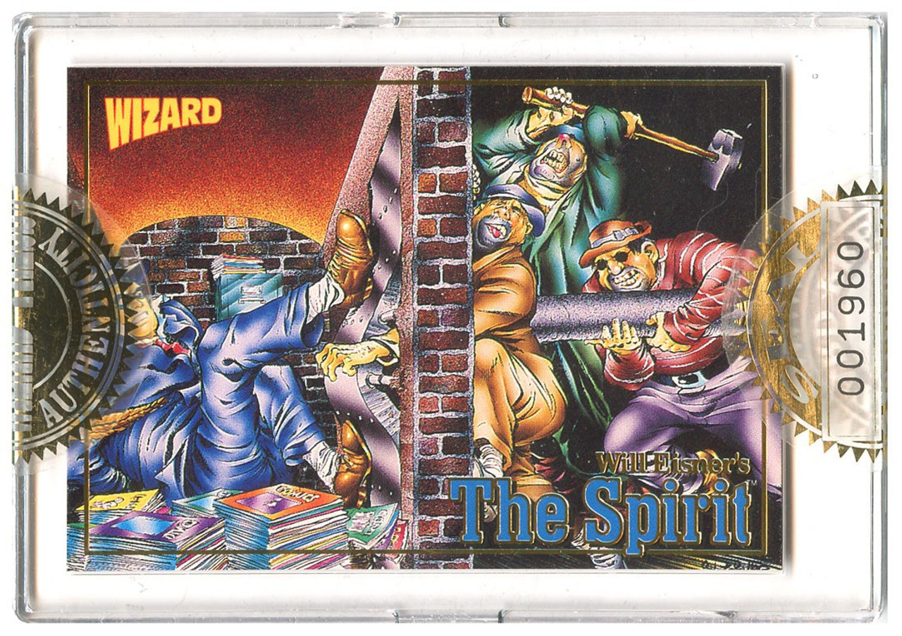 Wizard Wizard Magazine The Spirit Single Trading Card Limited Edition Wizard Wizard Magazine The Spirit Single Trading Card Limited Edition
