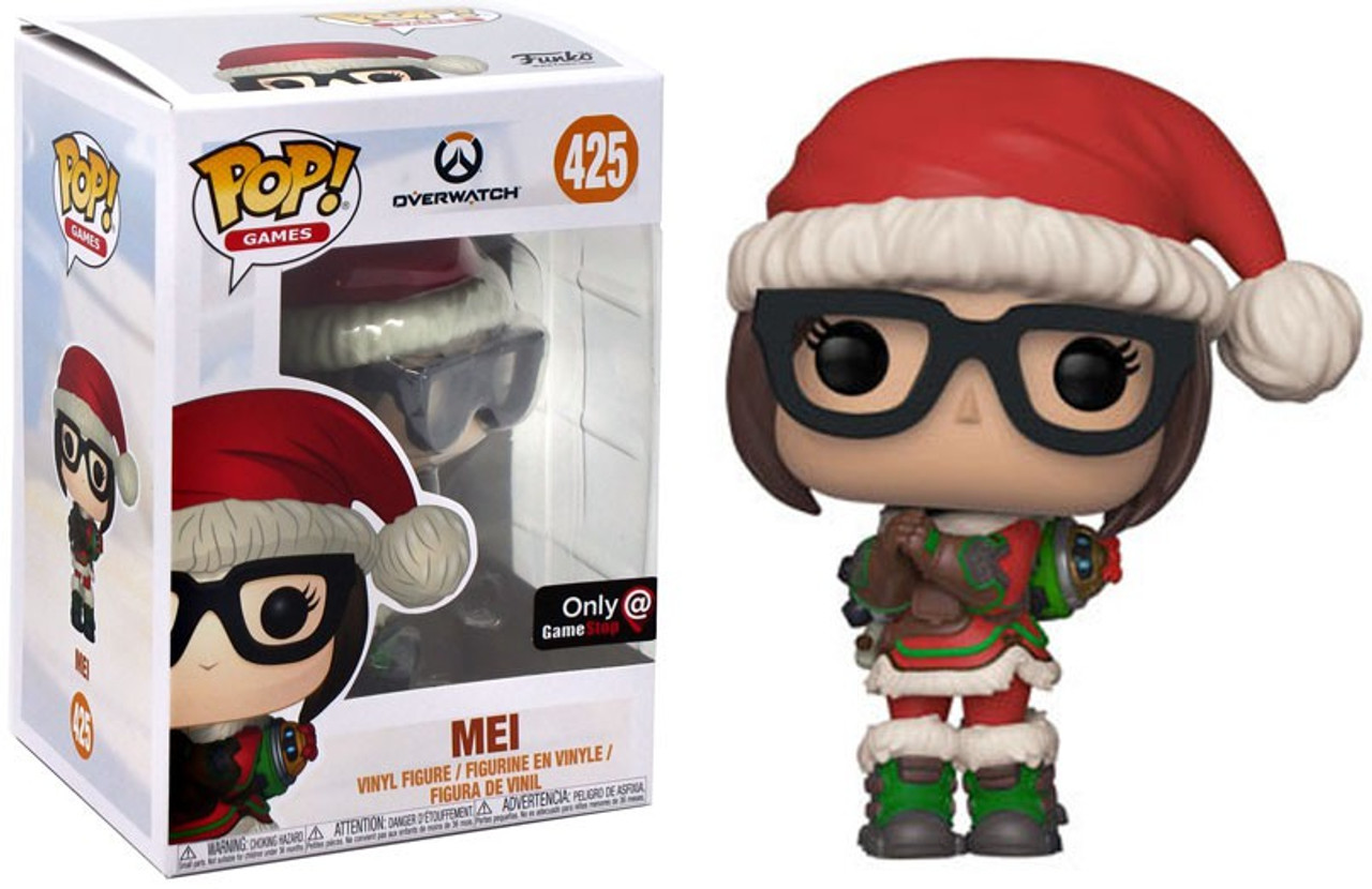 Funko Overwatch Pop Games Mei Exclusive Vinyl Figure 425 Winter Wonderland Toywiz - roblox series 3 blind box figures gamestop