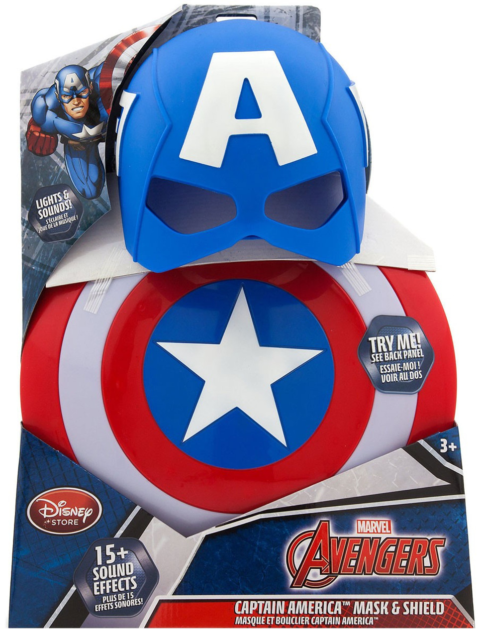 Disney Marvel Avengers Captain America Mask Shield Exclusive Roleplay Toy Toywiz - fallout city roleplay vault 15 roblox