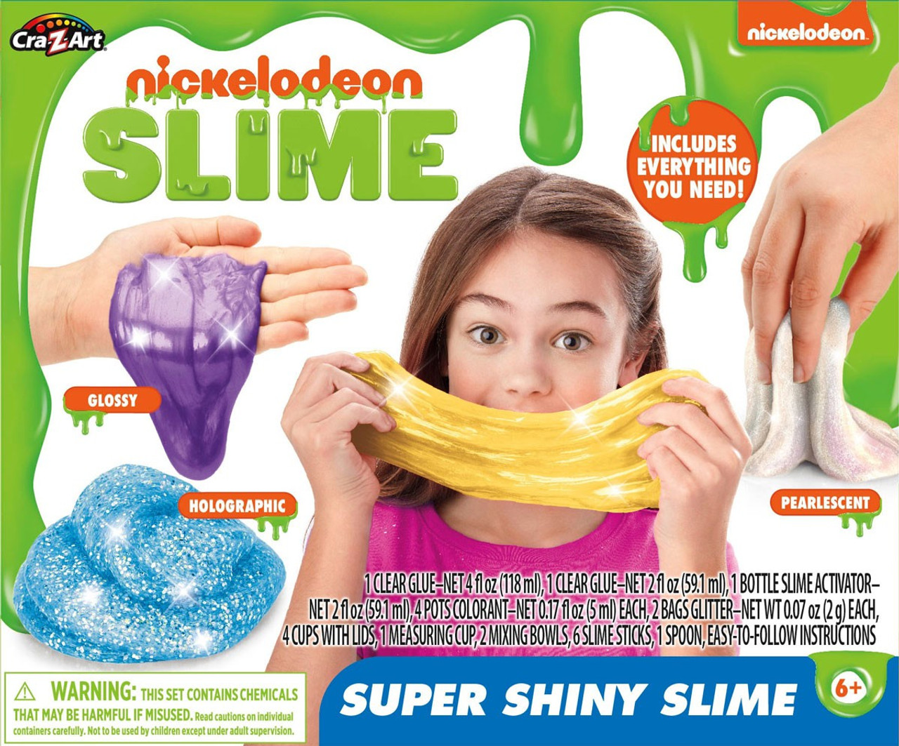 Nickelodeon Slime Super Shiny Slime Kit Cra Z Art Toywiz - nickelodeon slimey suit suit roblox