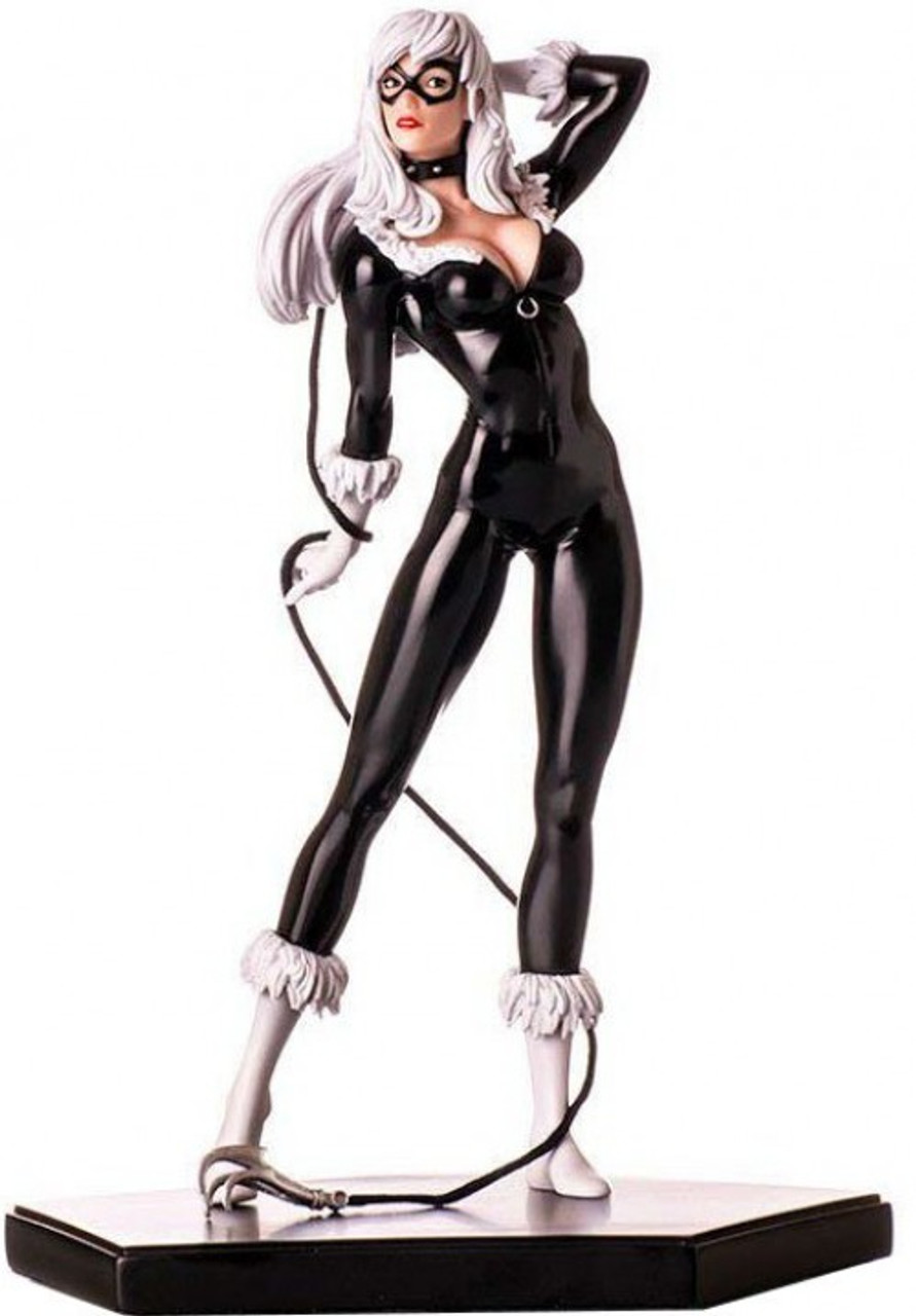 black cat figurine marvel