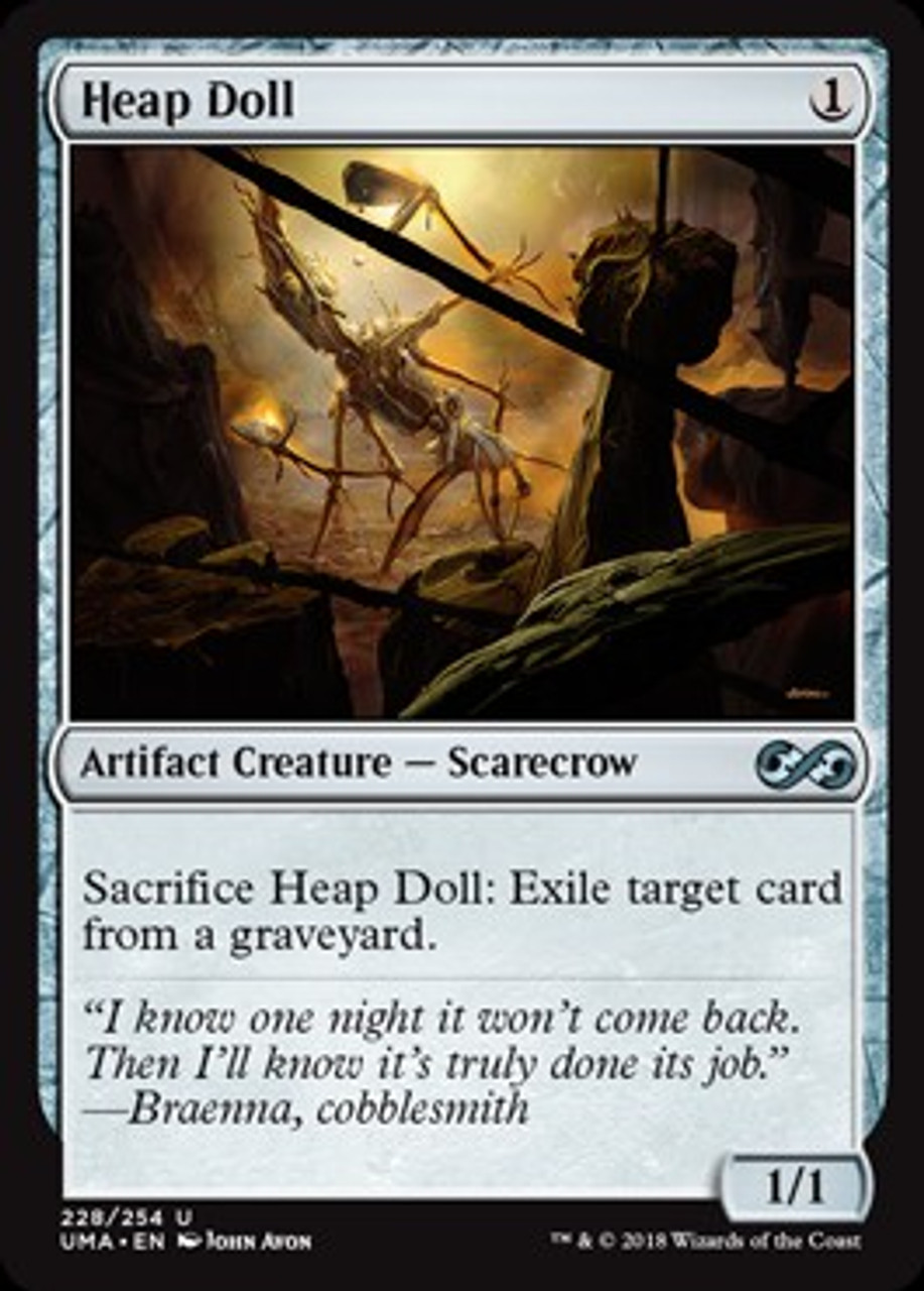 Magic The Gathering Ultimate Masters Single Card Uncommon Heap Doll 228 Foil Toywiz - toywiz com roblox m16 demo 1 Magic The Gathering Ultimate Masters Single Card Uncommon Heap Doll 228 Foil Toywiz - roblox m16 demo 1