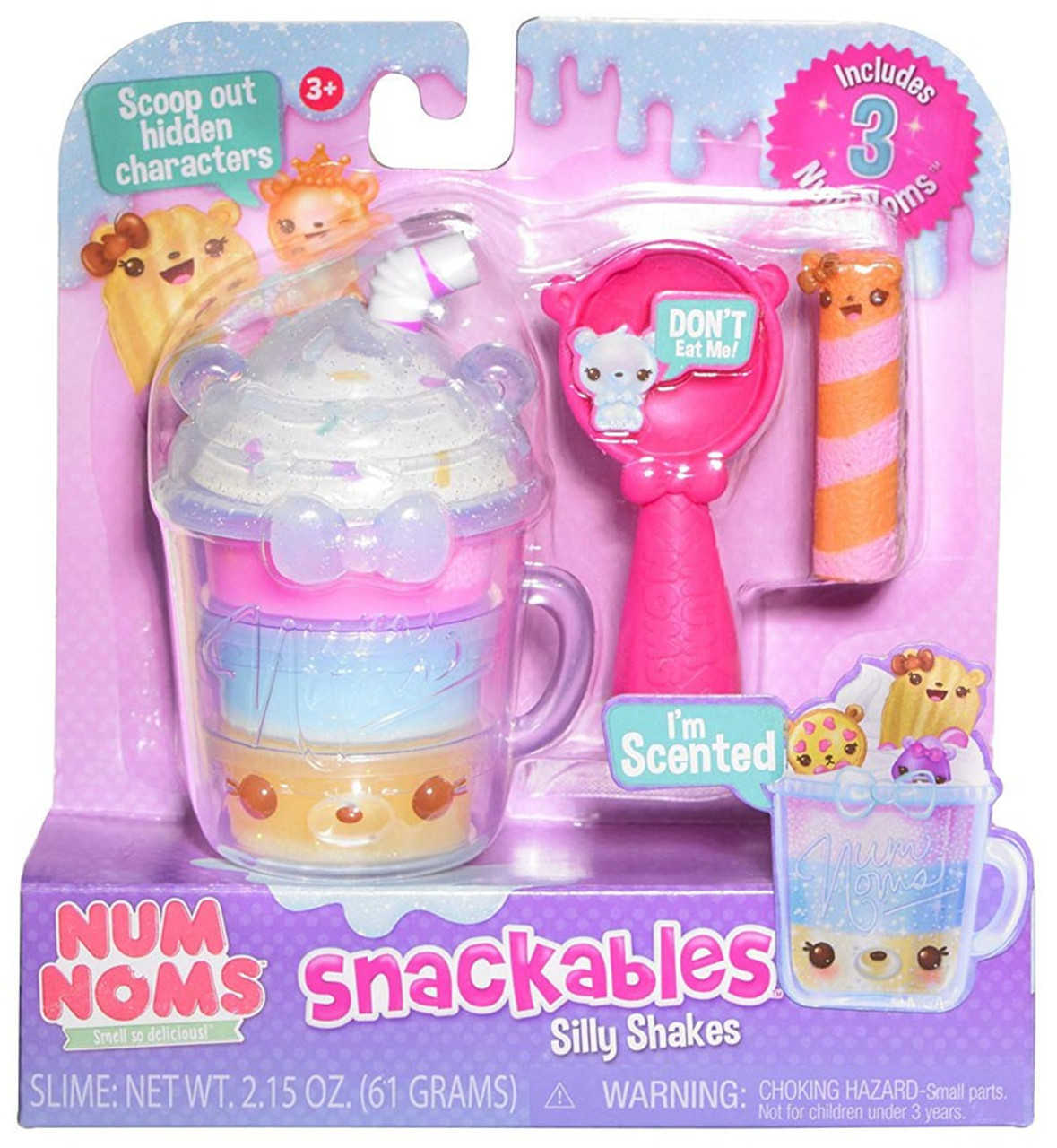 num noms silly shakes slime