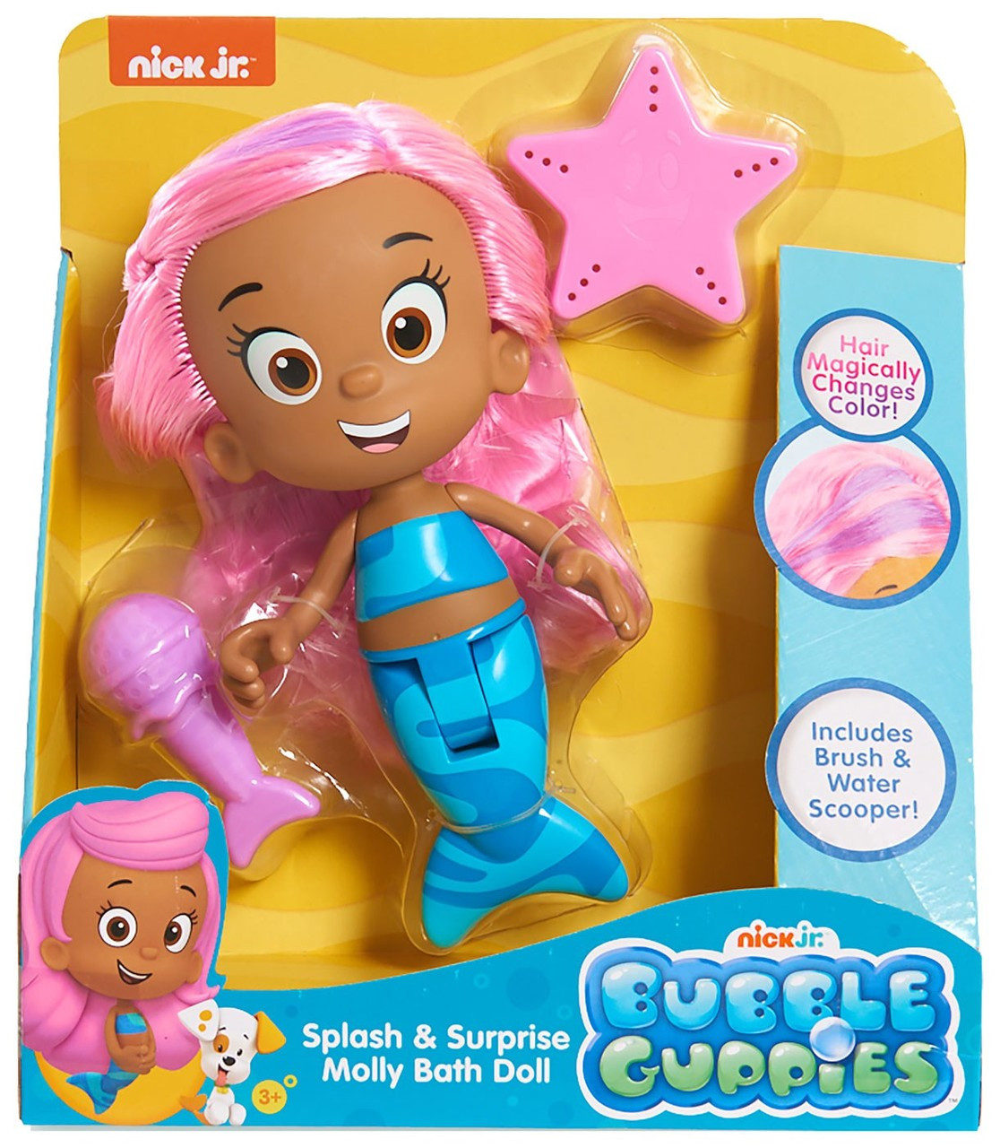 Bubble Guppies Splash Surprise Molly Bath Doll Just Play