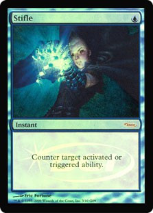 Magic The Gathering DCI Judge Promo Single Card Promo Stifle Foil