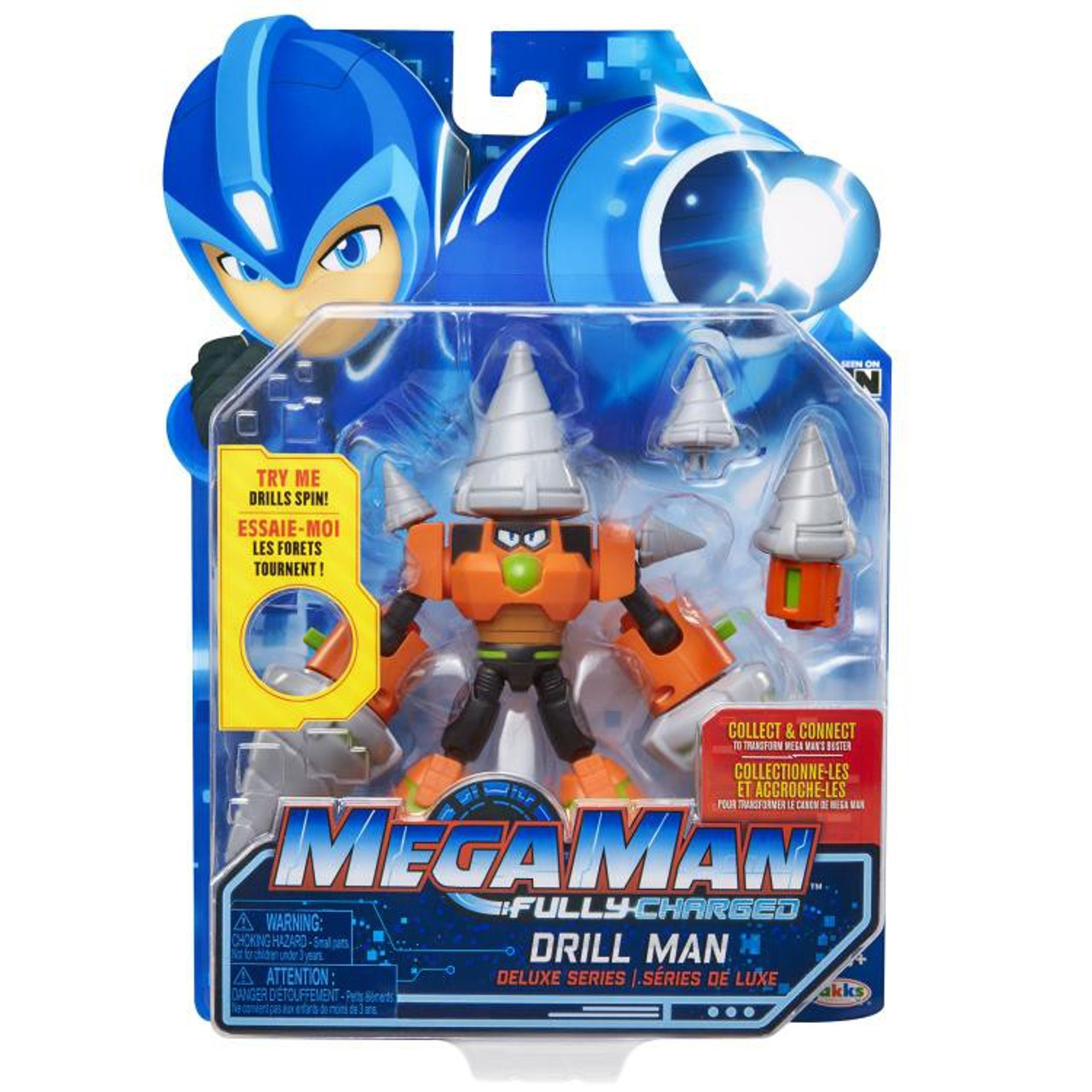 mega man fully charged action figures