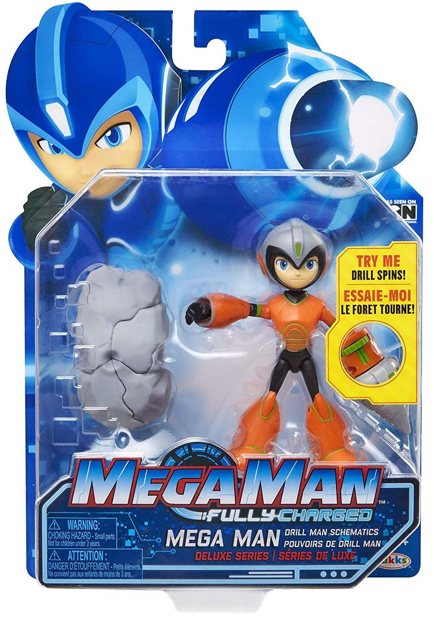 mega man fully charged figure