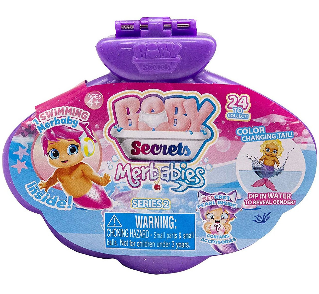 Baby Secrets Series 2 Merbabies Mystery Pack - ToyWiz