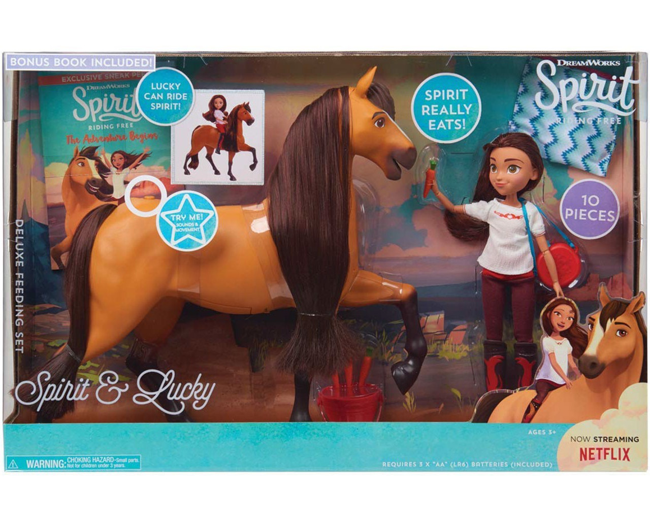 spirit riding free playset