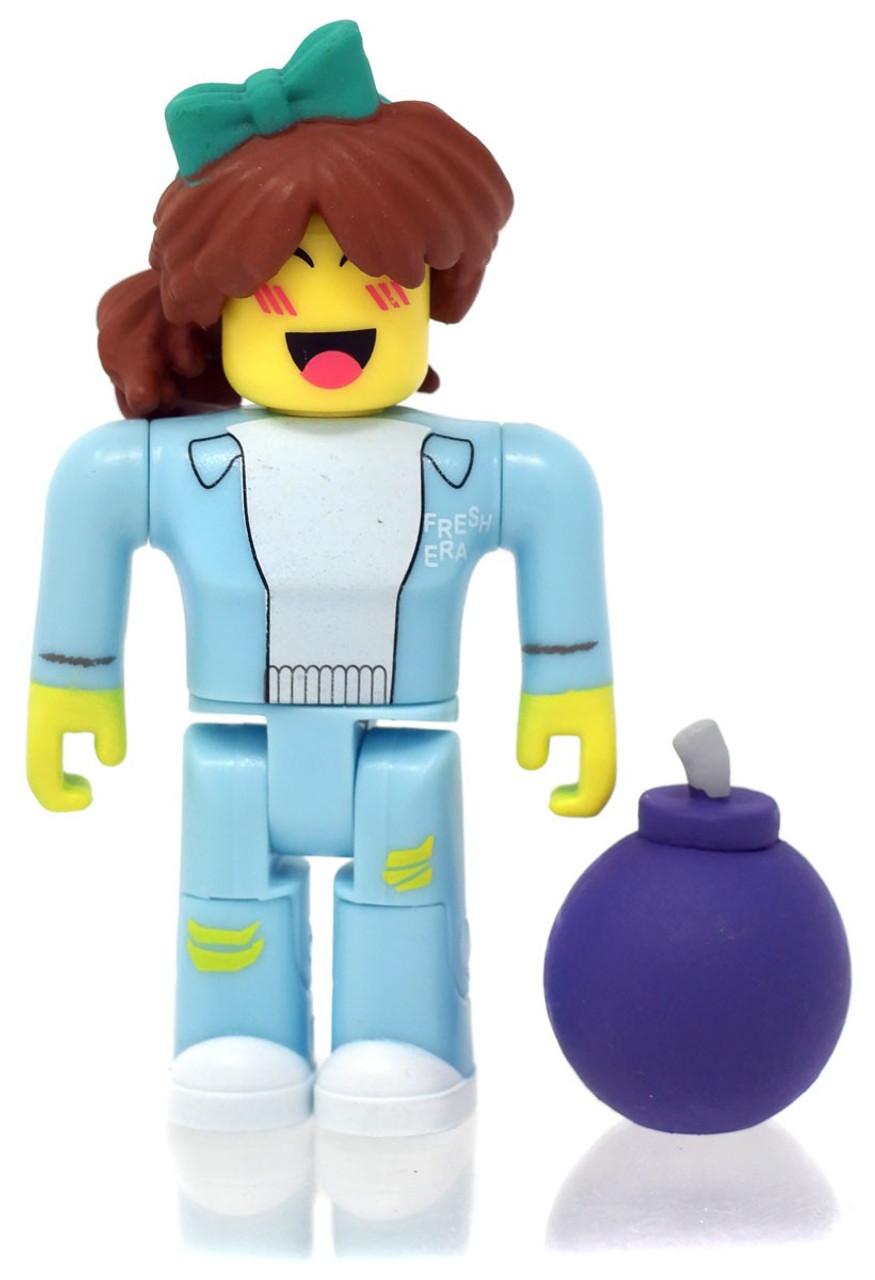 details about roblox university professor purple hair figure