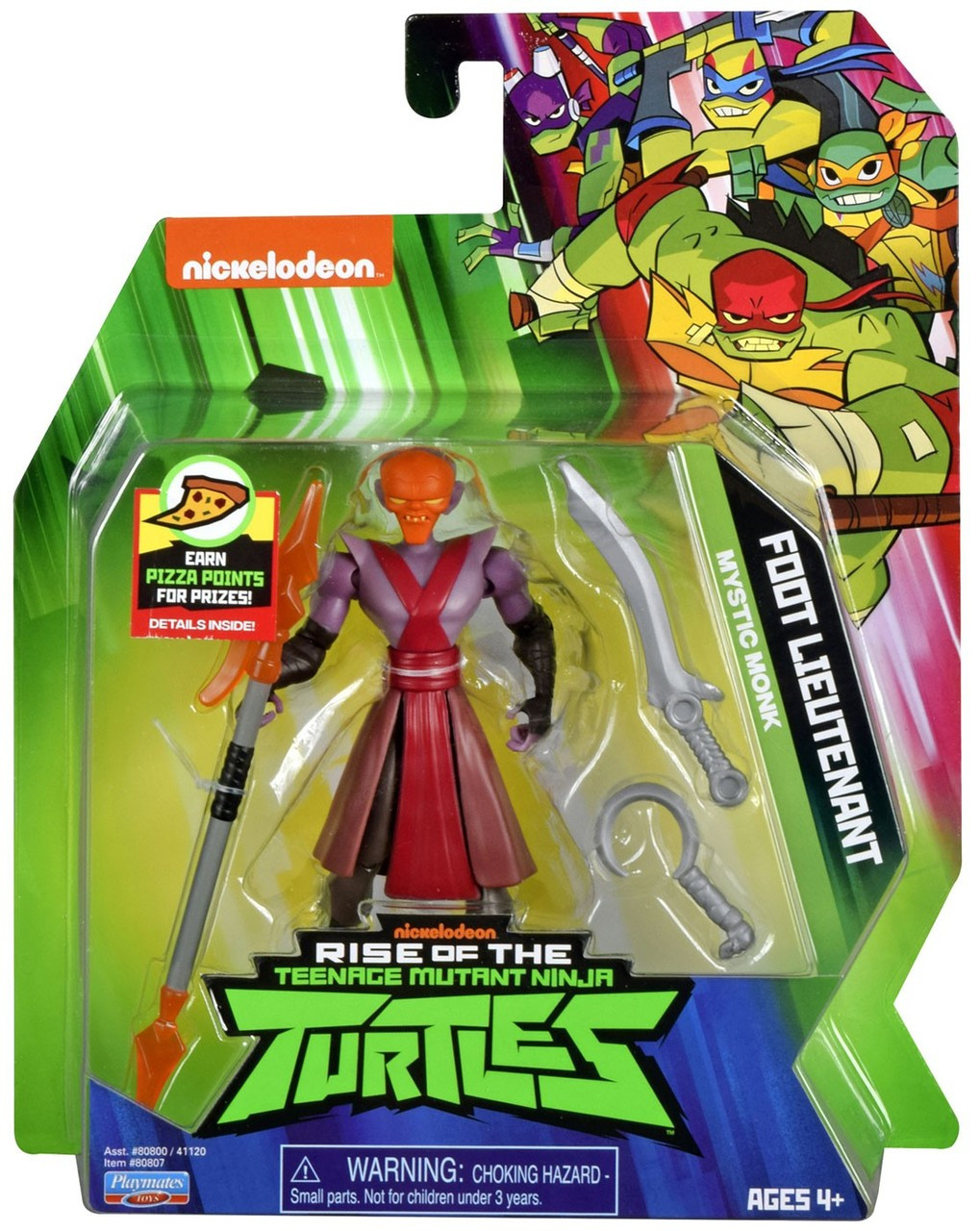 rise of the tmnt foot lieutenant toy