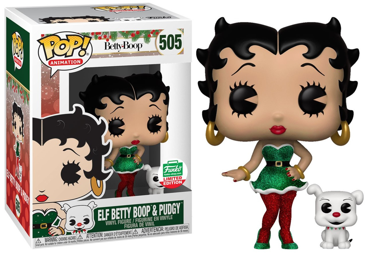 Funko Betty Boop Pop Animation Elf Betty Boop Pudgy Exclusive Vinyl Figure 505 Toywiz