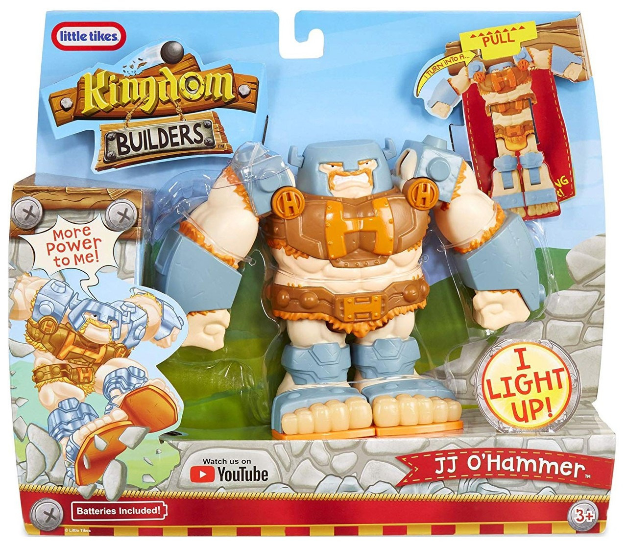 Little Tikes Kingdom Builders JJ OHammer Deluxe Action Figure MGA