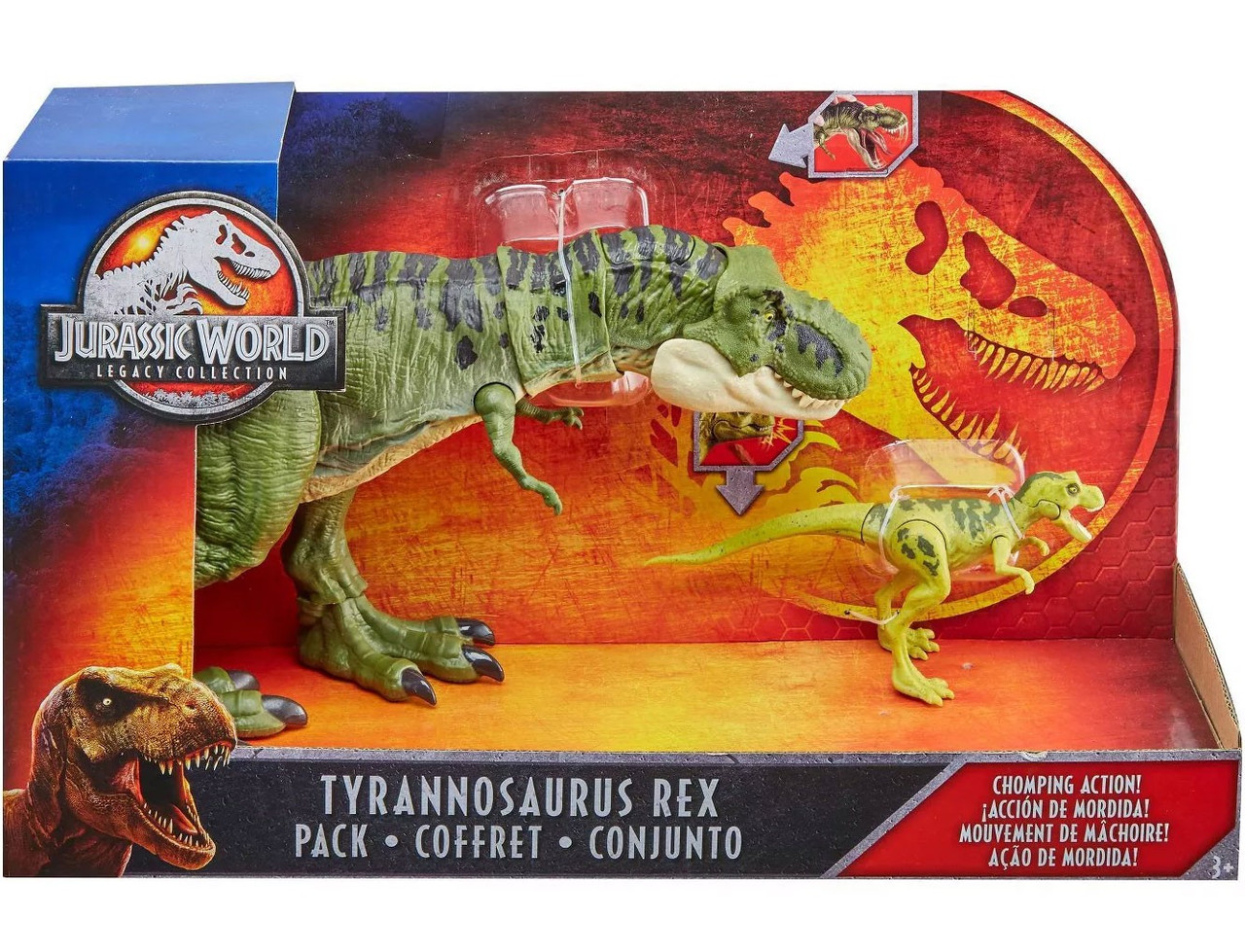 Jurassic World Fallen Kingdom Legacy Collection Tyrannosaurus Rex Exclusive Action Figure 2 Pack With Baby Mattel Toywiz - code for roblox the fallen kingdom 2
