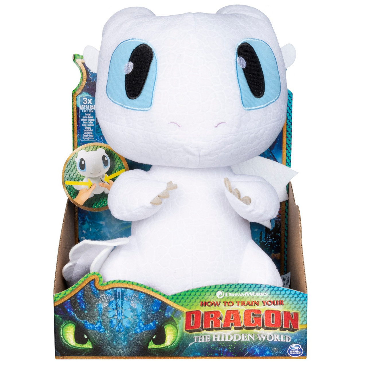 light fury dragon plush