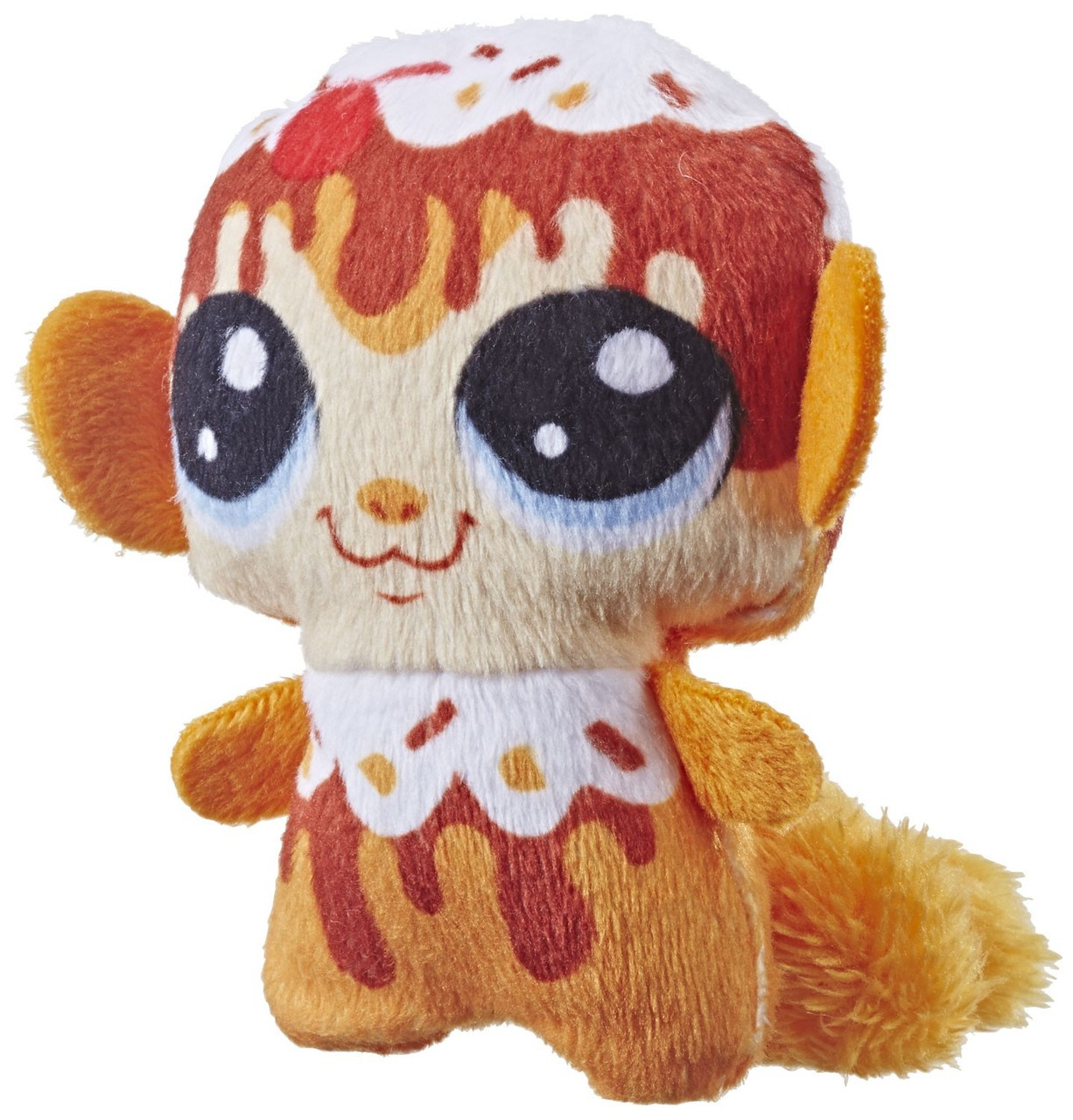 Figurine Littlest PetShop LPS #1122 Hasbro - Singe Gorille Brun Aux Yeux Bleus, Occasion