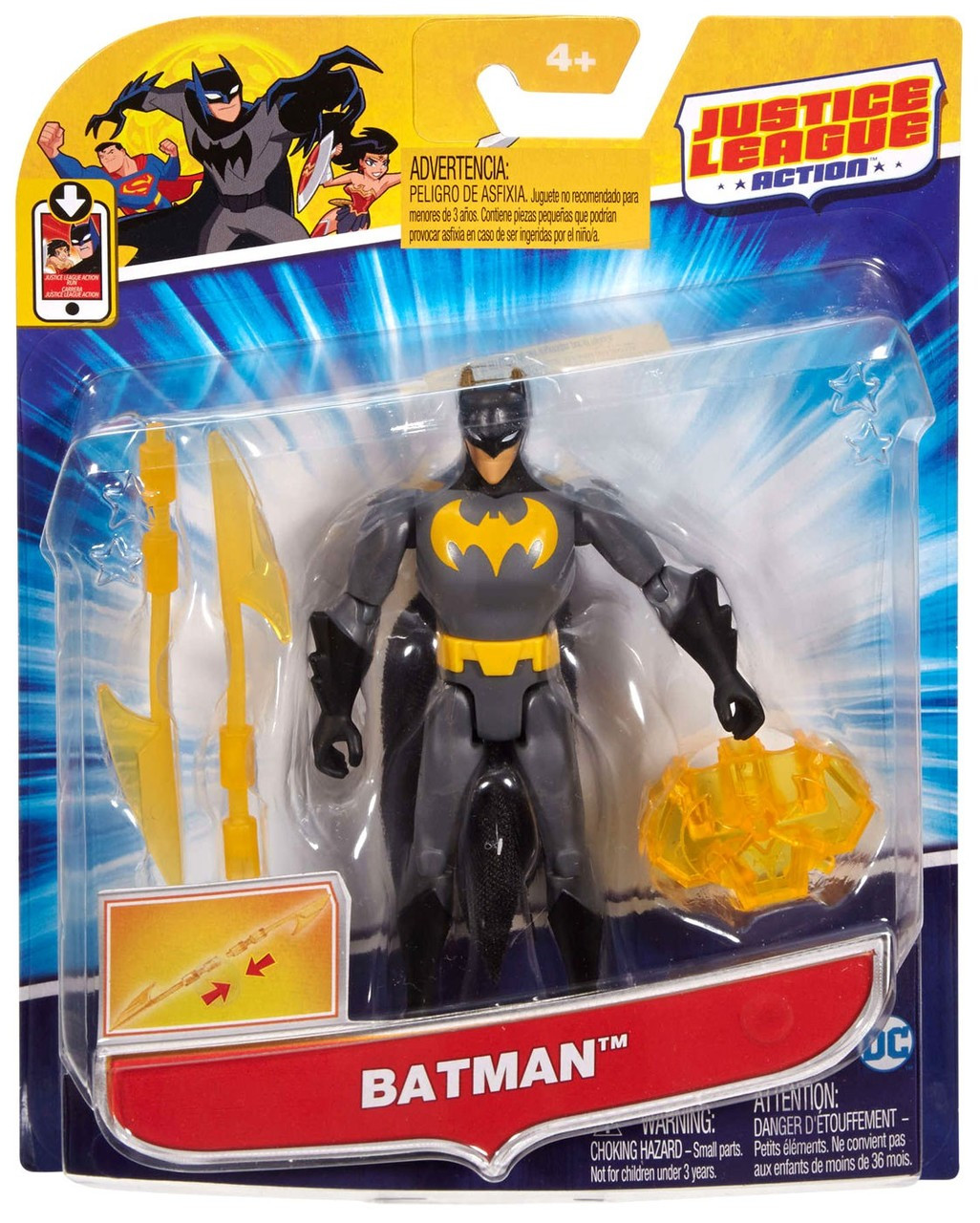 justice league action batman figure