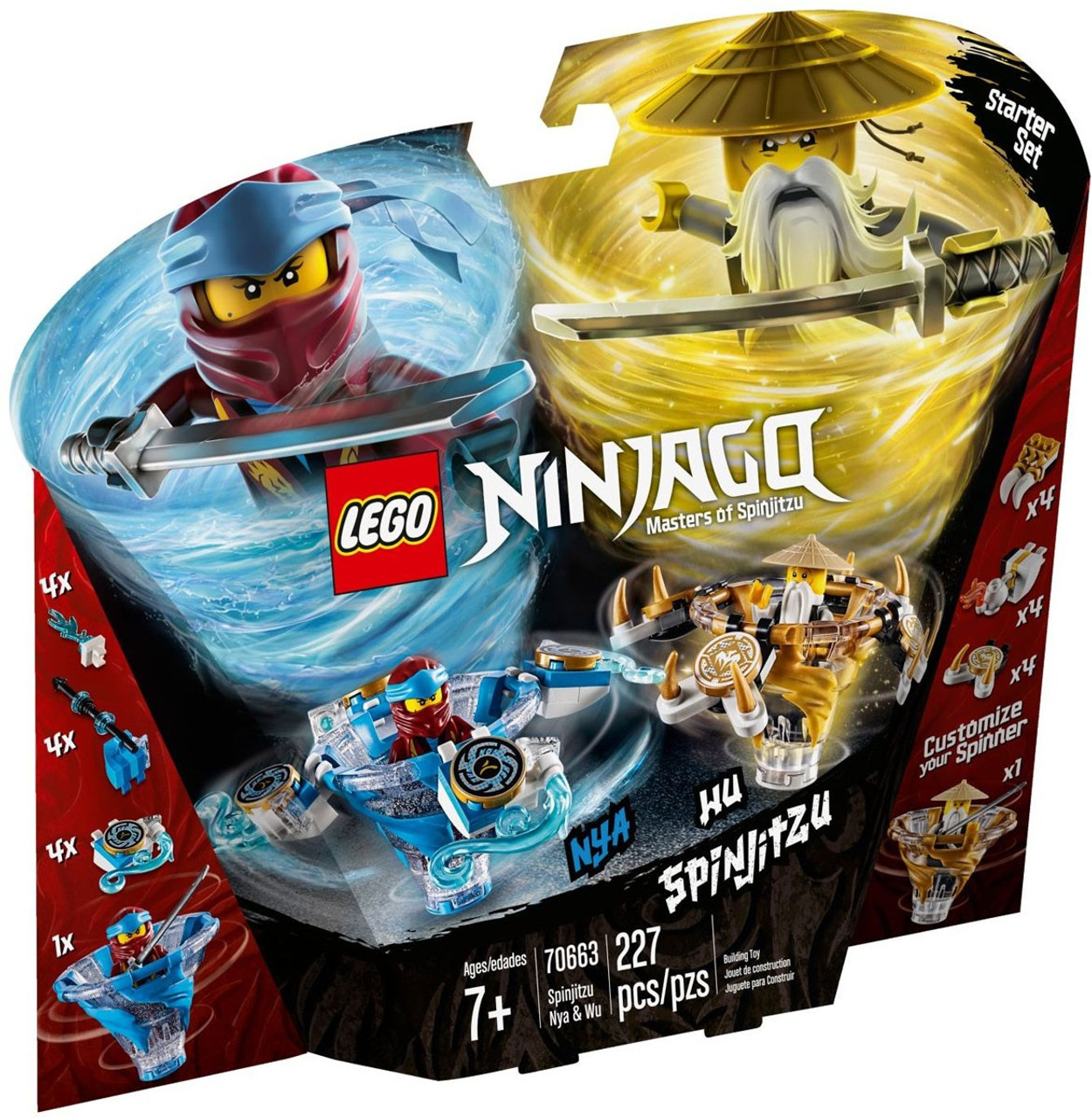 lego ninjago spinjitzu nya & wu