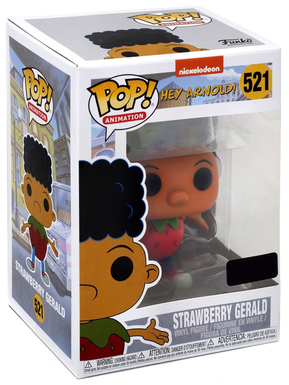 Funko Nickelodeon 90s Nick Pop Animation Strawberry Gerald - strawberry pack blue roblox