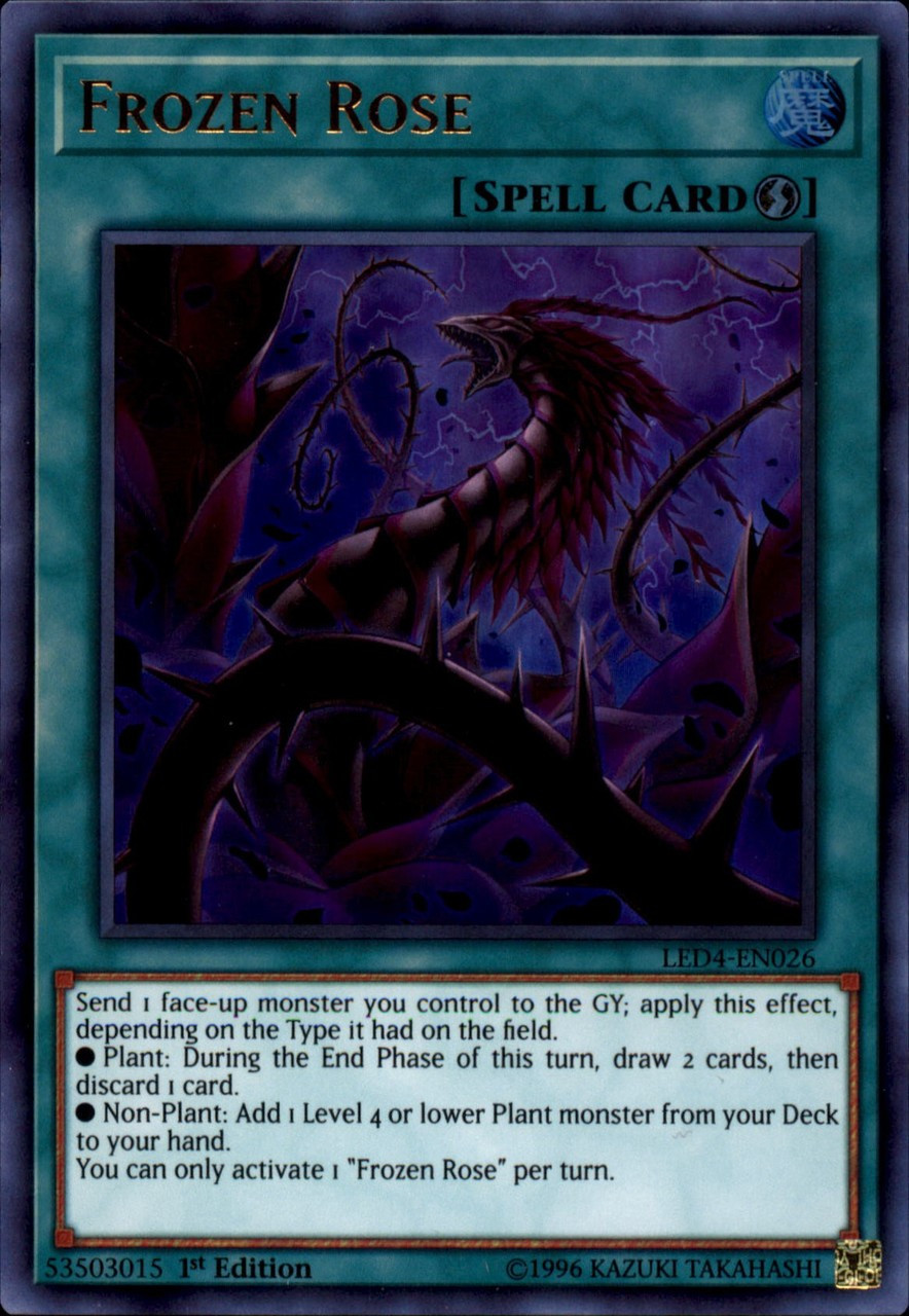 Yugioh Legendary Duelists Sisters Of The Rose Single Card Ultra