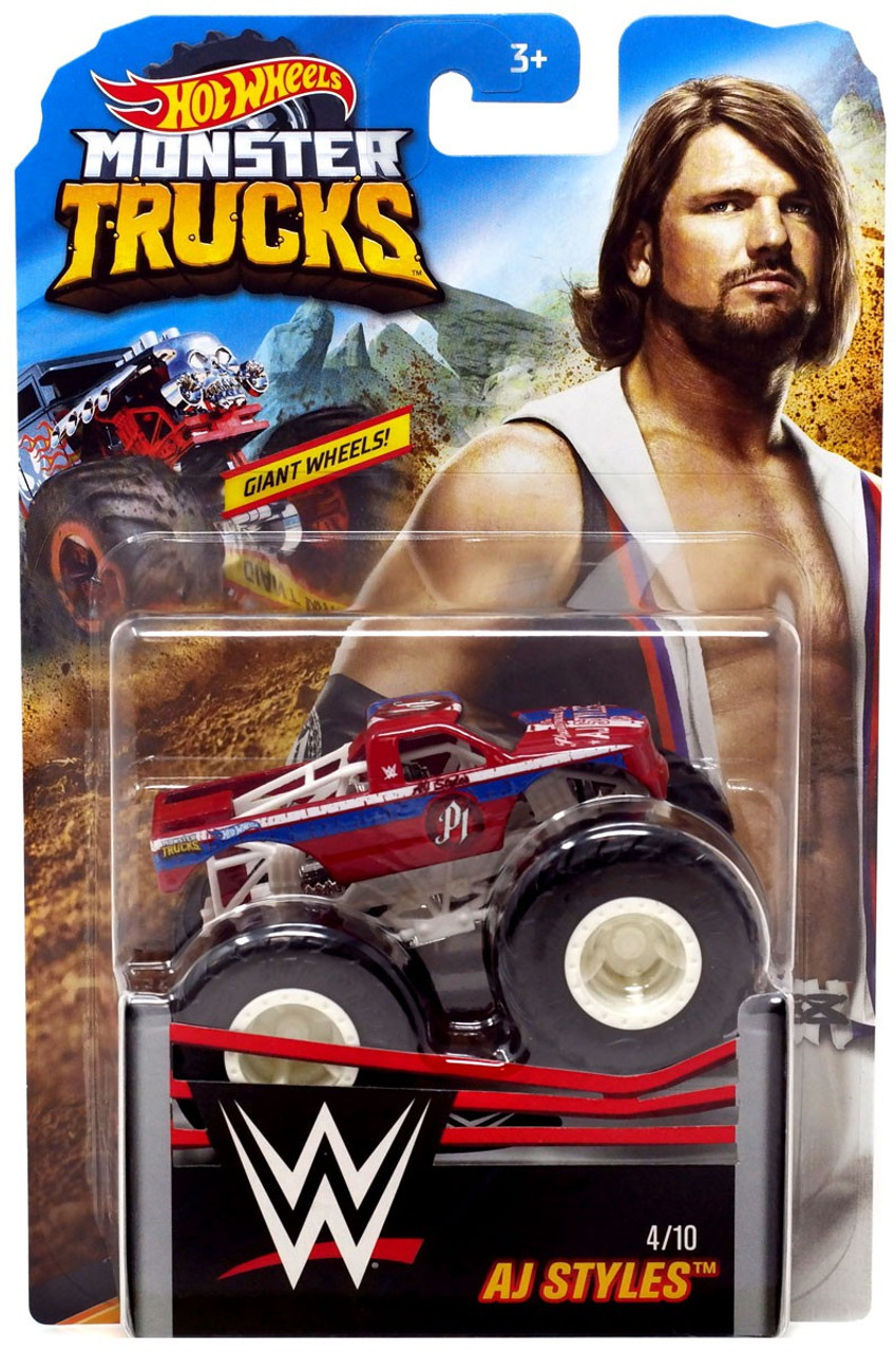 hot wheels wwe monster trucks